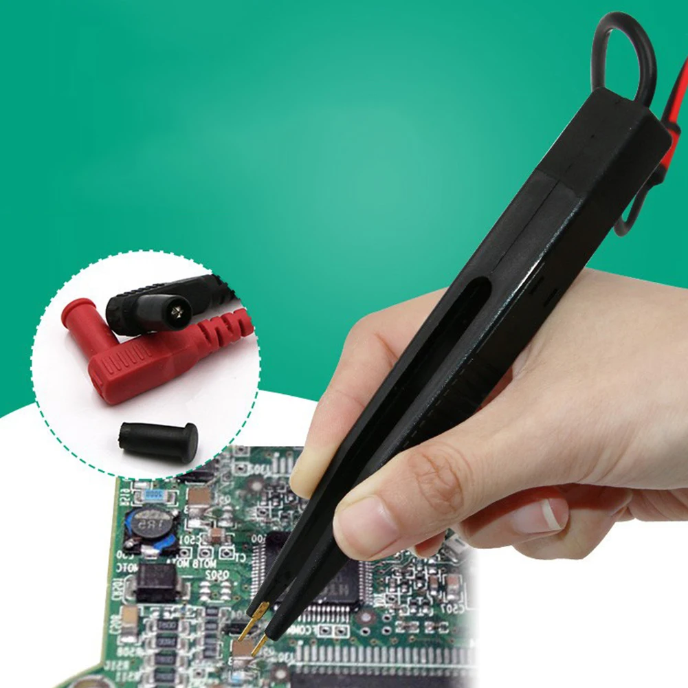 1pc Multimetras testeris Chip Bandymo Įrašą Bandymo Pen 13mm 250V Priedai Talpa Induktyvumą, SMD Chip Bandymo Įrašą