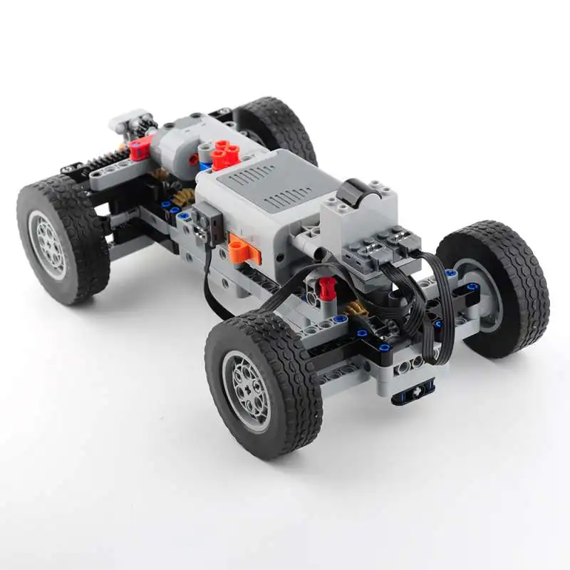 4WD Keturių Ratų Pavara Automobilis Suderinama Su Pagrindiniais Elektros Nuotolinio valdymo Automobilio Modelis, Variklis, Variklių Ss Diferencialinė Pavara Kūrimo Bloką Žaislas 5