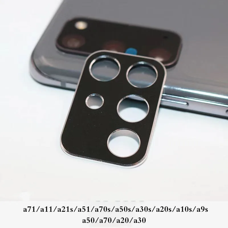Titano alloyBack Fotoaparato Objektyvą Grūdintas Stiklas Samsung A71 Sprogimų Samsung A71 4