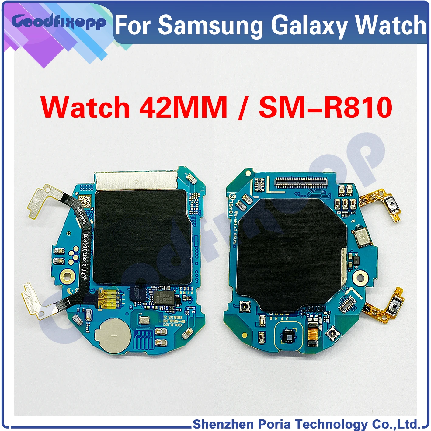 Plokštė Originalus Samsung Galaxy Žiūrėti SM-R800 46MM / SM-R810 42MM Mainboard Žiūrėti R800 R810 Žiūrėti Pagrindinės plokštės