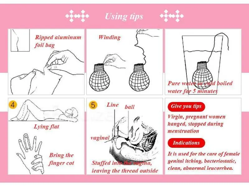20pcs Tamponu tamponai Moterų higienos Tampon violetinė pakuotė Kinų medicinos išleidimo toksinų ginekologija trinkelėmis tamponus beautiful life 1