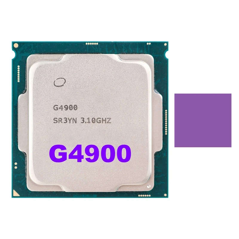 Dėl Celeron G4900 CPU+Šiluminę Pagalvėlę, LGA 1151 Procesorius Dual Core Dual-Sriegis 14Nm 2MB CPU B250 B250C Miner Plokštė