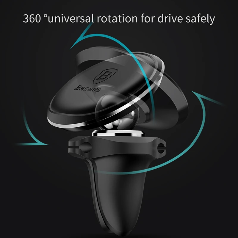 Baseus 360 Laipsnių Magnetinio Automobilių Siųskite Laikiklis iPhone 12 13 Pro Max Gps palaikymu, 