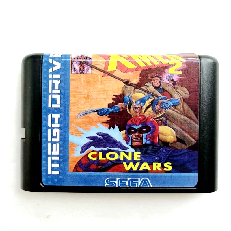 X Man 2 16 bitų MD Atminties Kortele Sega Mega Drive 2 SEGA Genesis Megadrive 0