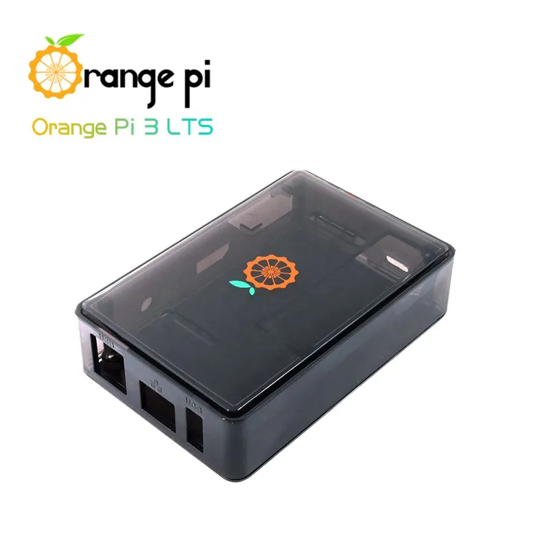 Originalus Orange Pi 3 LTS ABS Juodos Skaidrios ABS Medžiagos Lengvas montavimas Tiksli Atidarymo Shell OPI 3 LTS