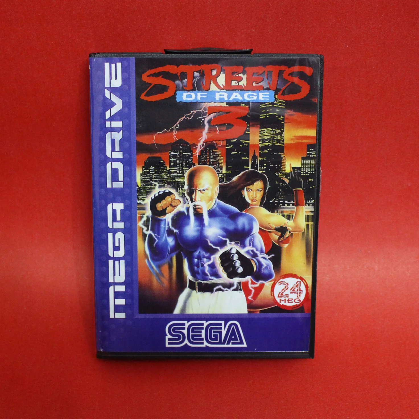 Streets Of Rage 3 16 bitų MD kortelę su Mažmeninės langelyje Sega MegaDrive Vaizdo Žaidimų konsolės sistema
