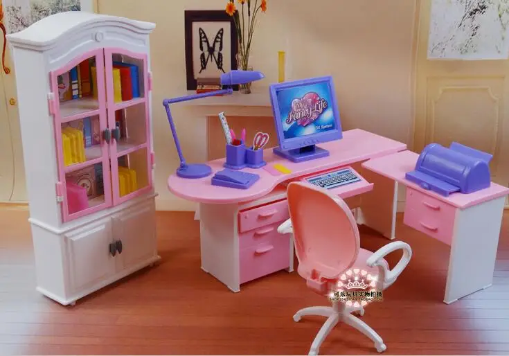 Biuro kompiuterio stalas + spinta nustatyti mergaitės 