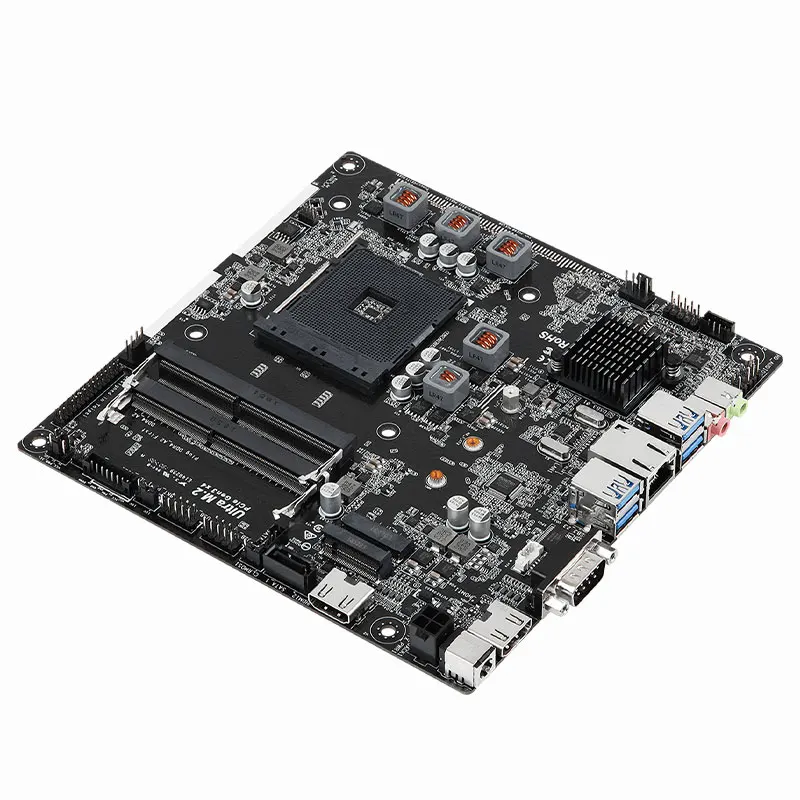 Lizdas AM4 ASRock Motininę A320TM-ITX AMD Ryzen DDR4 32GB M. 2 PCI-E 3.0 A320 Placa-mãe Mini-ITX Verslo Kompiuterio Darbalaukio Naujas